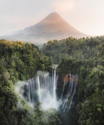 view of mount bromo and tumpak sewu waterfalls in 2023 11 27 04 52 11 utc 1